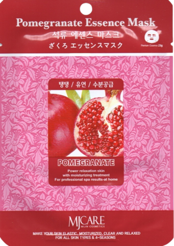 Mijin Маска тканевая гранат Pomegranate Essence Mask