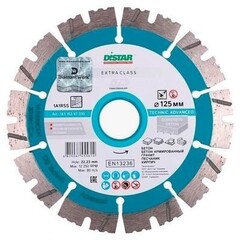 Дистар диск алмазный 1A1RSS/C3-H 125x2,2x22,23 Technic Advanced 14315347010