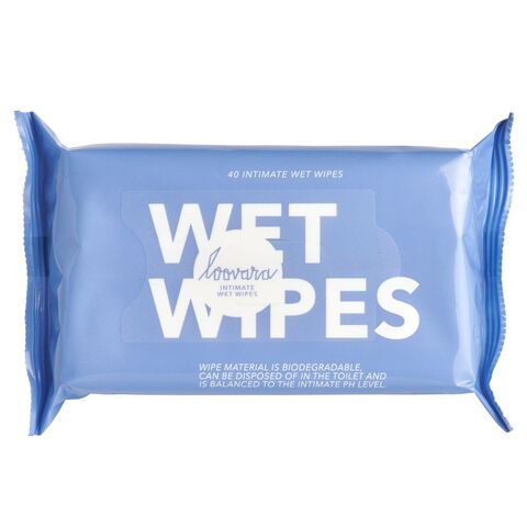 Салфетки для интимной гигиены Wet Wipes Loovara с алоэ вера - Loovara 10020086