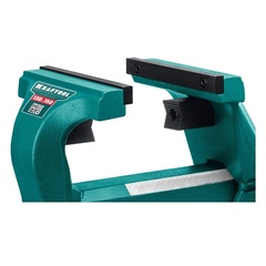 KRAFTOOL FORGE--130/150, с регулировкой компенсации люфта, кованые стальные тиски (32700-150)