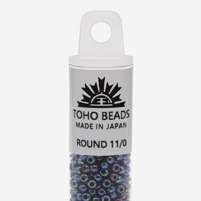 Японский бисер TOHO Round 11/0 (№88), металлизированный, непрозрачный глянцевый