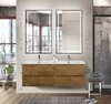 BelBagno ETNA-1200-4C-SO-2-RW ETNA База под раковину подвесная с четырьмя выкатными ящиками для раковины с двумя чашами, Rovere Moro, 1202x462x500, ETNA-1200-4C-SO-2-RW
