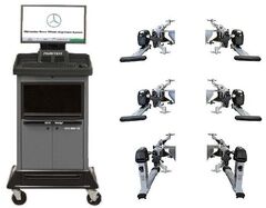 Стенд развал-схождения грузовой Hunter WA560VM/22LT-760T, MB