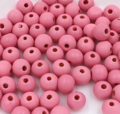 Бусины пришивные дерево, р. 10 мм