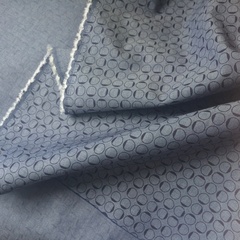 Ткань хлопок сорочечный серый 2066