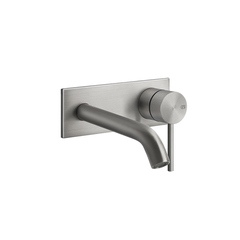 Gessi 316 Встраиваемый смеситель с изливом 147мм (внешние части), цвет: steel brushed 54088#239 фото