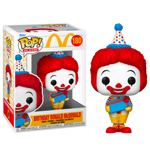 Funko POP! McDonalds: Birthday Ronald McDonald (180)