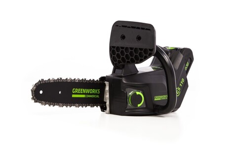 Цепная пила Greenworks GD40TCSk5 (GS110) 40v, 25 см, в комплекте с АКБ 5 А·ч и ЗУ (аккумуляторная)