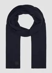 Вязаный шарф из шерсти мериноса