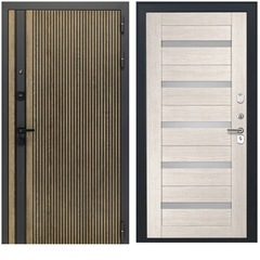 Купить Входная дверь Rosna - ЛУ 22 экошпон капучино