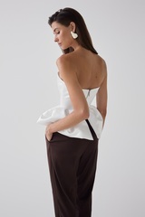 Брюки прямого кроя