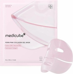 Medicube PDRN Pink Collagen Gel Mask, Гидрогелевая маска с ПДРН и коллагеном, 28 гр