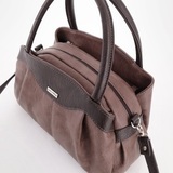 Сумка Саломея 477 македония какао + шоколад