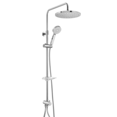 E.C.A. Myra 102158030EX Душевая стойка, хром фото