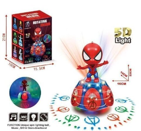 ЧЕЛОВЕК ПАУК МУЗ.СВЕТ В КОРОБКЕ