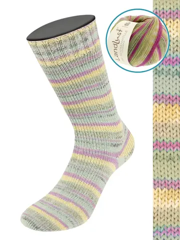 Пряжа Lana Grossa Meilenweit Landlust die Sockenwolle VII 421