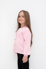 кардиган  для девочки  КВ 30133/ш/светлая астра