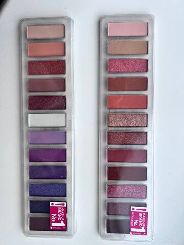 .EVELINE Палетка теней для век 12 тонoв MISTIC GALAXY тестеры