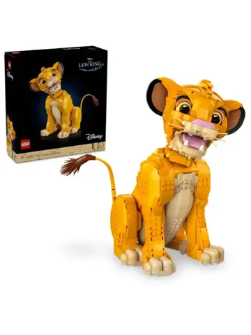 Конструктор Disney Classic 43247 Юный Симба, Король Лев