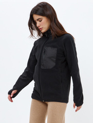 Флисовая толстовка unisex Eiger black