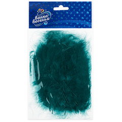 Перья Изумруд, 12*15 см, 30 шт.