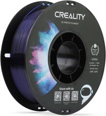 Пластик для 3D-печати Creality CR-PETG, 1.75 мм, 1 кг, прозрачный синий, 3301030036