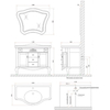 BelBagno BB03S/VP GEMMA Зеркало BB03S/VP, 1000x800x30
