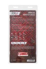 Силиконовый вибратор Monster Docus - 21,7 см. - 