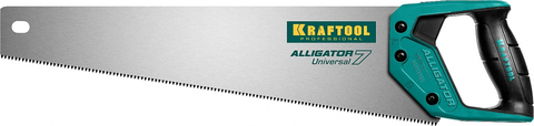 15004-45_z01	Ножовка универсальная ″Alligator Universal 7″, 450 мм, 7 TPI 3D зуб, KRAFTOOL