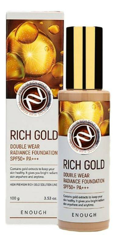 Enough Rich Gold Double Wear Radiance Foundation Основа тональная с золотом