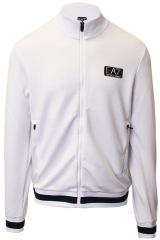 Куртка женская теннисная EA7 Woman Jersey Sweatshirt - white