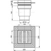 Душевой трап свободностоящий Alcaplast APV11