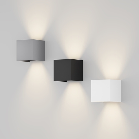 Уличный настенный светодиодный светильник Maytoni Fulton O572WL-L20B3K