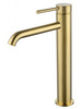WONZON & WOGHAND STICK WW-88239017-BG Смеситель для раковины высокий, брашированное золото
