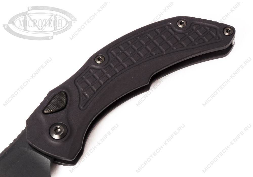 Нож Microtech Bastinelli Brachial DLC Shadow Serrated 268A-3DLCTSH