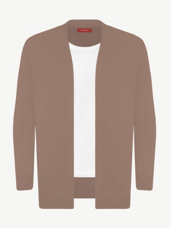 Кардиган с планкой из кашемира