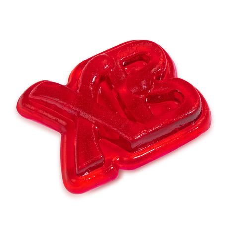 Мармелад со вкусом малины, буквы ХВ, 400г