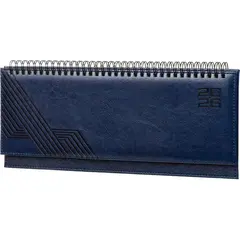 Планинг датированный 2026 ESCALADA 310x130мм, 64л, синий 70324