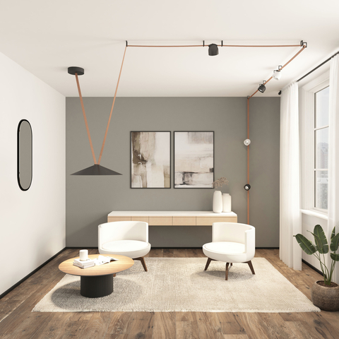 Трековый светильник Denkirs Belty Spot DK5540-BK