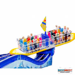 Летающая машина «По волнам», 20 мест, 18×7×3,7 м