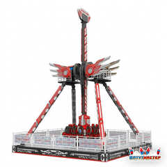 Аттракцион тарелка «Галактический Рейдер», 23 места, 18×14×18 м