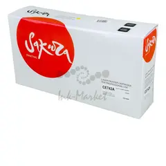 Картридж Sakura CE742A (307A) для HP, желтый, 7300 к.