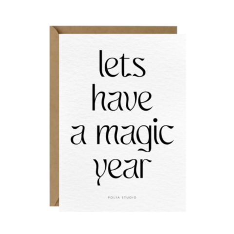Открытка MAGIC YEAR