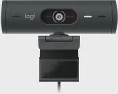 Камера-Web Logitech HD Webcam Brio 500 black (USB, 4Mp, 1920x1080) (960-001424) — фото 1