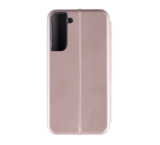 Чехол-книжка из эко-кожи Deppa Clamshell для Samsung Galaxy S22 Plus (Розовое золото)