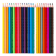 Карандаши цветные Deli Enovation, 24 цвета