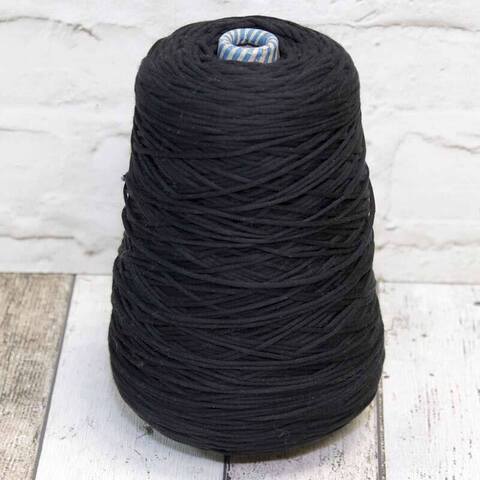 Хлопковый шнурок с наполнителем E.MIROGLIO / ROPE 220 черный