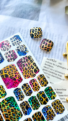 Пленки 	LAQUE NAIL WRAPS PEDICURE FOIL №3