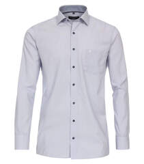 Сорочка мужская Casamoda Comfort Fit 334127200-100 в мелкую голубую полоску