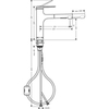Hansgrohe Zesis M33 74801670 Смеситель для кухни, черный матовый